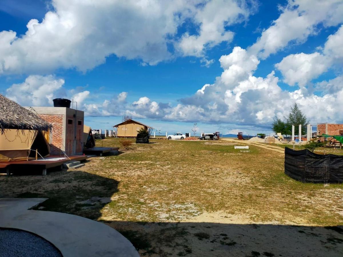 Rembulan Escape Bell Tent 2 Kampung Penarik Bagian luar foto
